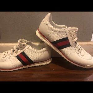 Men’s GUCCI white sneakers